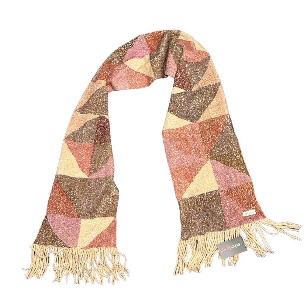 NEW WITH TAGS WOMEN ECHO DESIGN GEOMETRIC SCARF‎